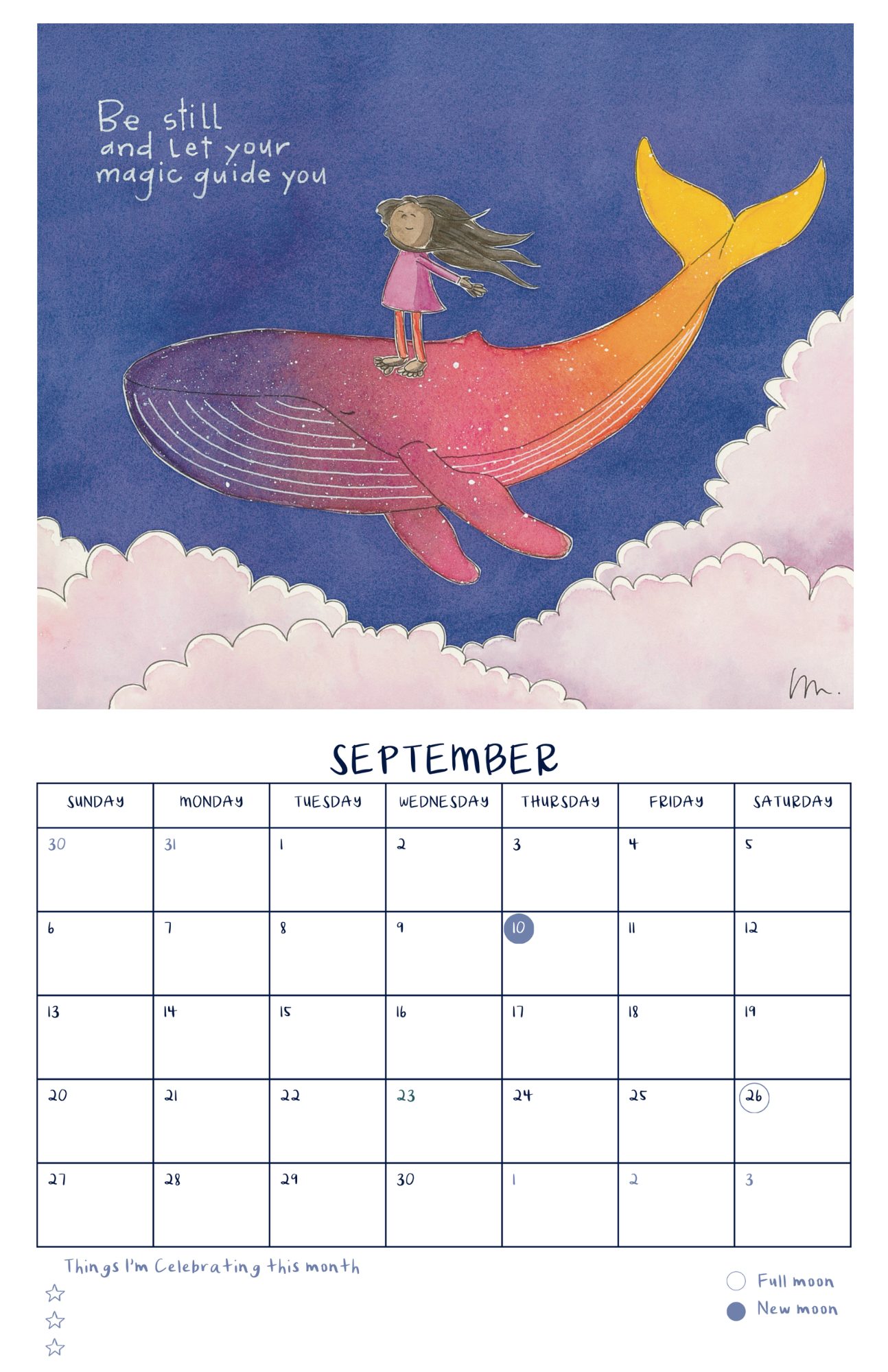 2026 Calendar ⚡️