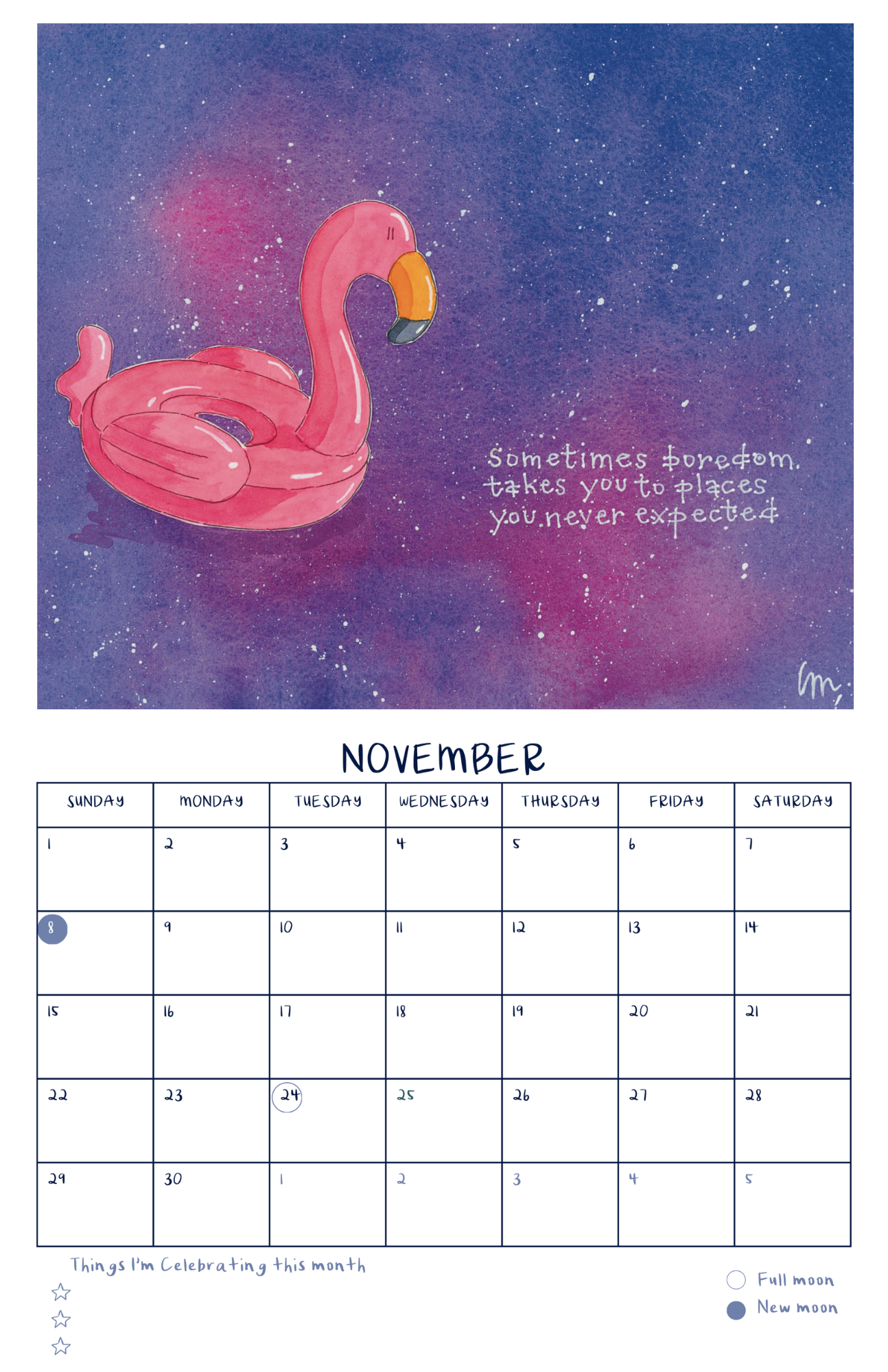 2026 Calendar ⚡️