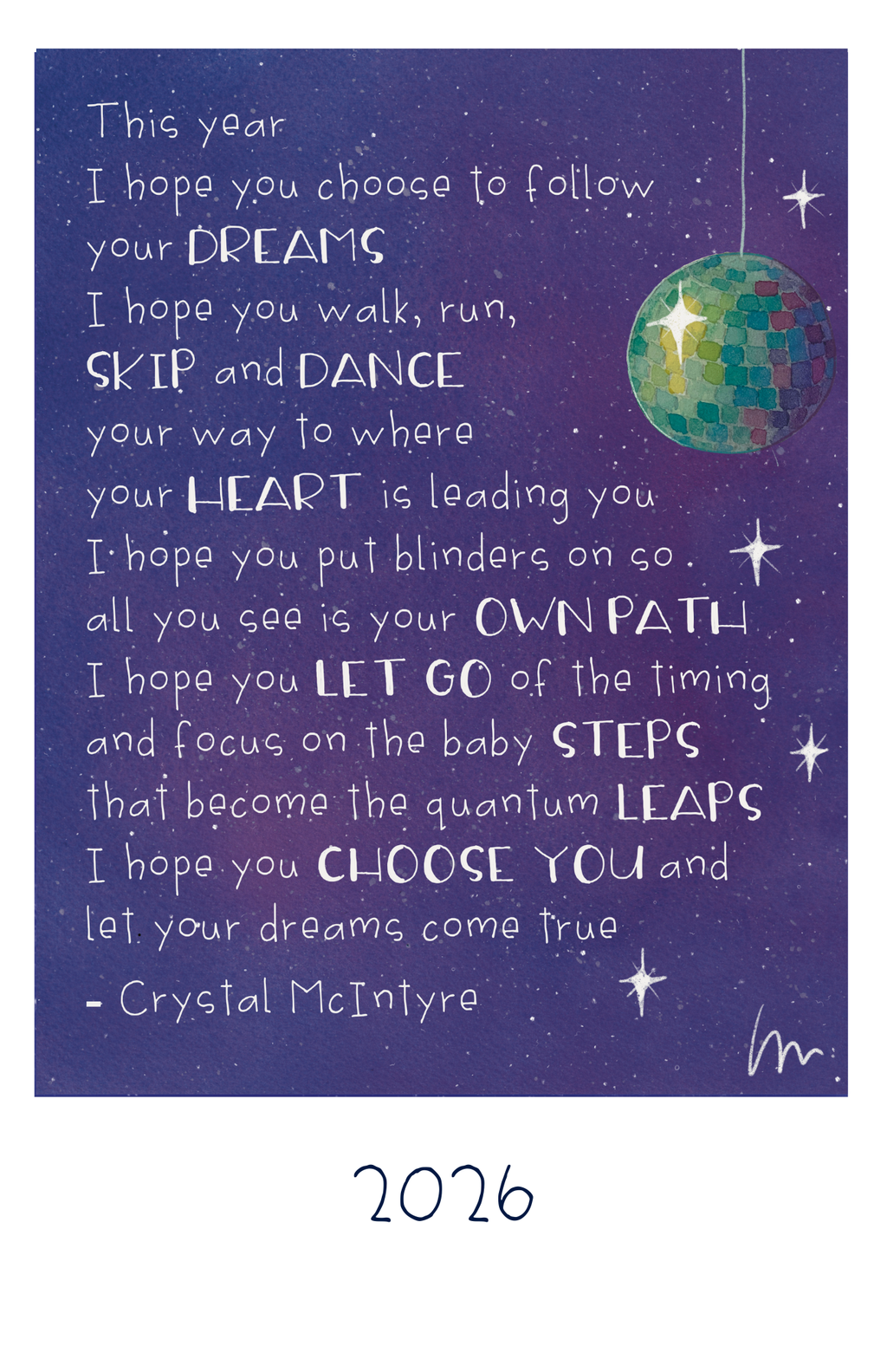 2026 Calendar ⚡️