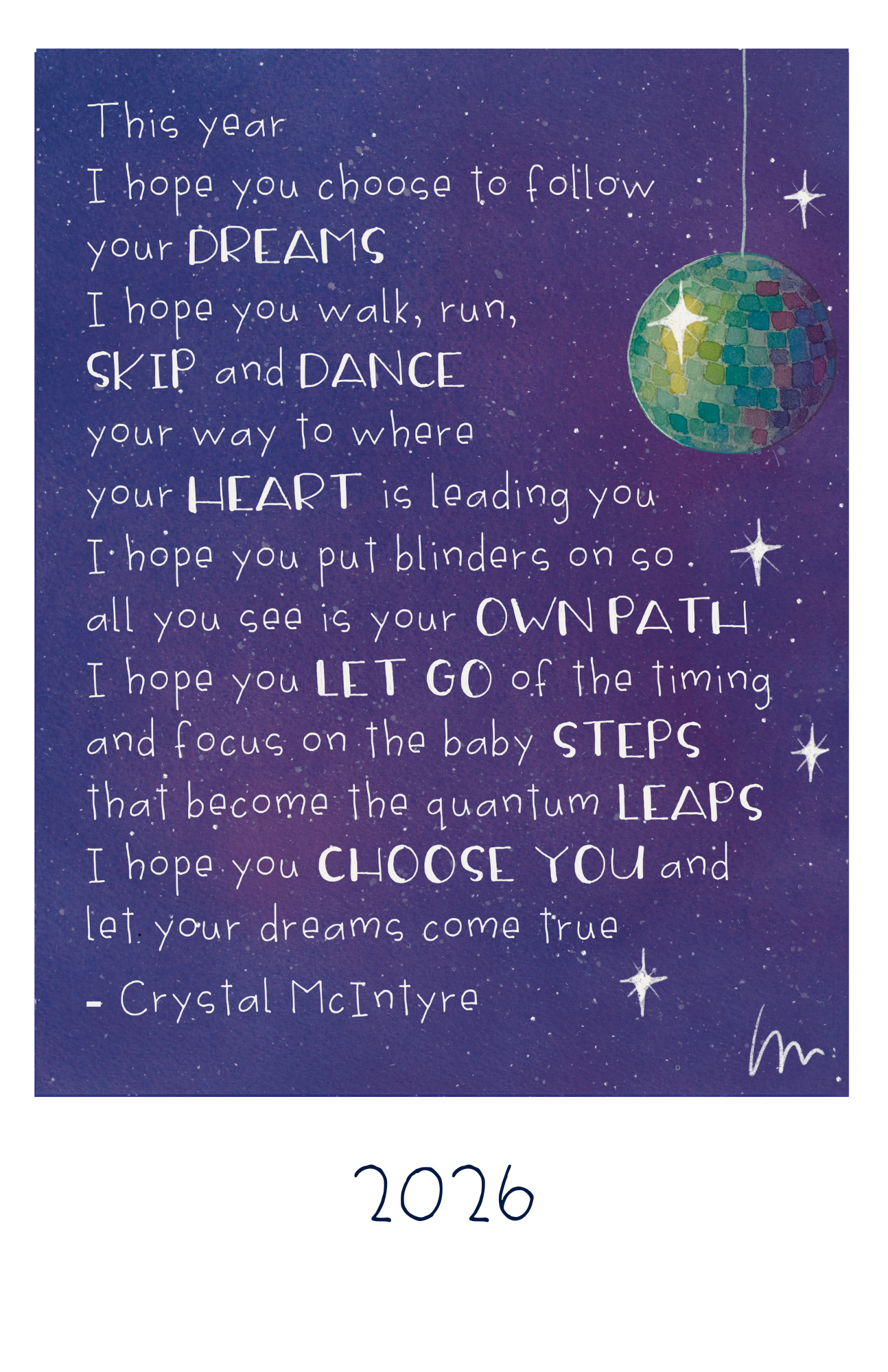 2026 Calendar ⚡️