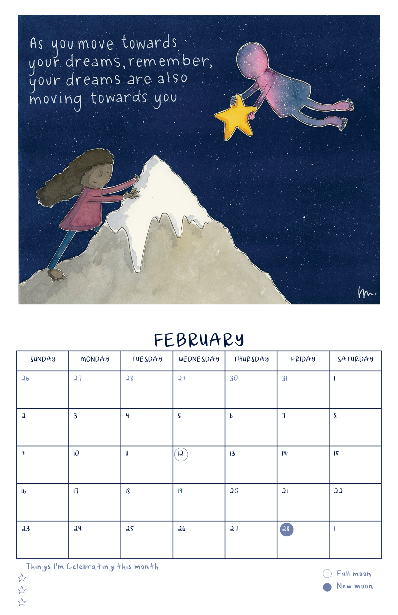 2026 Calendar ⚡️