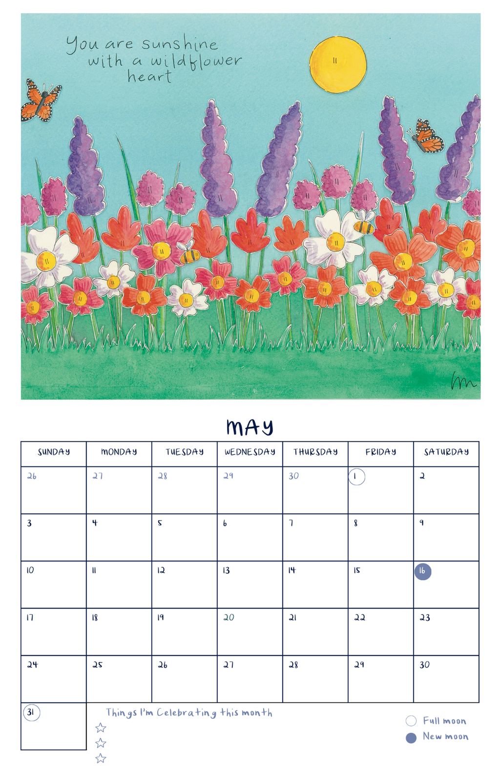 2026 Calendar ⚡️